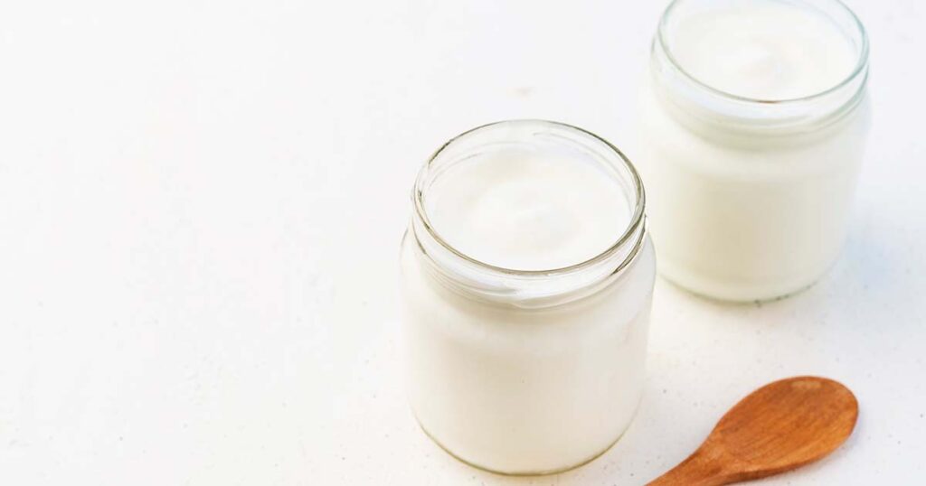 natural yogurt handmade